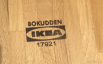 Jidelní dubový stůl IKEA BOKUDDEN - 6