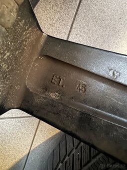 Zimní kola Mercedes-Benz ML 8,5x19 ET45 zimní pneu 255/50/19 - 6