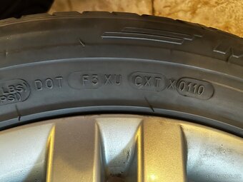 Originál alu disky BMW 245/50 R, letní - 6