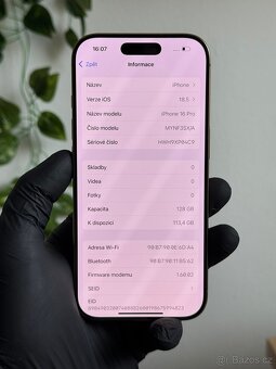 iPhone 16 Pro 128GB zlatý - 6