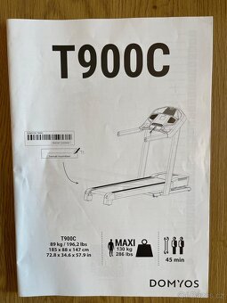 Běhací pás DOMYOS T900C - 6