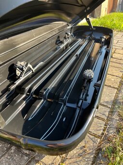 THULE PACIFIC 600 ČERNÝ,RAKEV,STREŠNÍ BOX,TOP STAV - 6