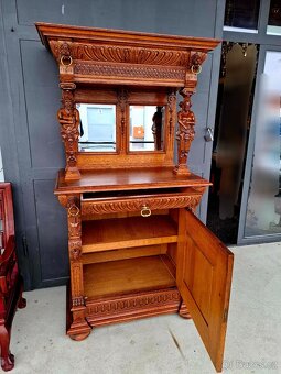 Starožitný masivní příborník Mechelen - 6