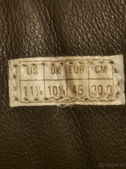 Vysoké kožené boty BECK vel 45 - 6