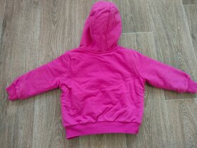 Teplá mikina s kožíškem vel. 86/92 - 6