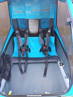 Prodám cyklovozik Thule pro dvě deti - 6