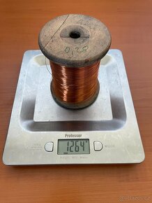 Měděný drát - různé průměry (0,12 až 1,06 mm) - 6