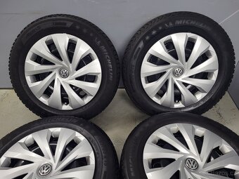 Originál 15" VW Škoda 5x100 zimní pneu 4,5-7mm - 6