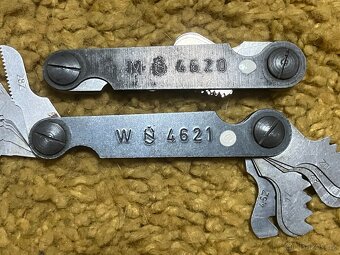 Závitové měrky ČSN 4621 a ČSN 4620 - 6