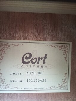 Dětská kytara Cort Ac 70 OP - 6