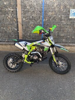 Pitbike Zuumav S3 125cc 14/12 (poloautomat) - zelená - 6