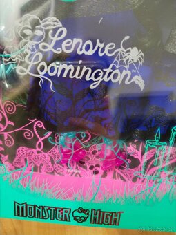 Monster high Lenore Loomington sběratelská panenka - 6