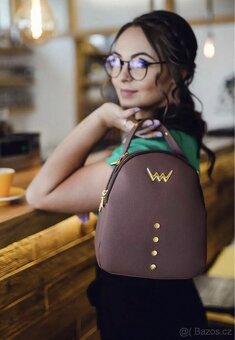 Dámský městský batůžek/kabelka na zip 2v1(Vuch) - 6