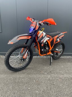 Pitbike Markstore Zuumav K5-250cc PRO 21/18 - oranžová - 6