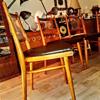 Retro židle Ton závod Jitona - 6