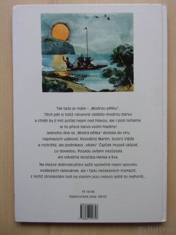 KOMIKS - MODRÁ PĚTKA, J. VERNE - PĚT NEDĚL V BALONĚ - 6