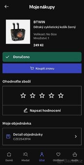 Dětské kolo 16" BTWIN
- 6