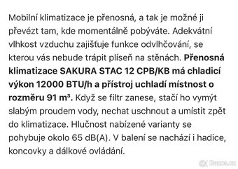 Mobilní přenosná klimatizace - 6