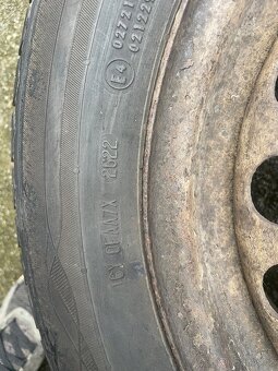 Kola + zimní pneu ET 49 6Jx15h2, pneu 195/65 R 15 T - 6