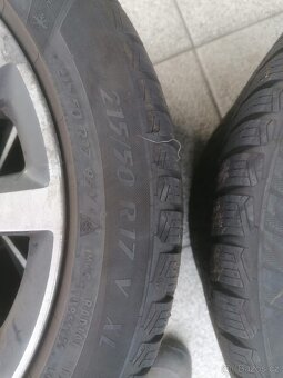 I40 Hyundai alu 17 215/50 zimni origo - 6