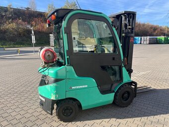 Vysokozdvižný vozík MITSUBISHI, nosnost 1.8 t, LPG - 6
