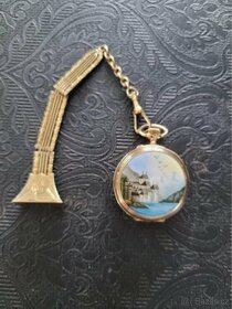 Zlaté 14K dvouplášťové hodinky (jeptišky) REMONTOIR - 6