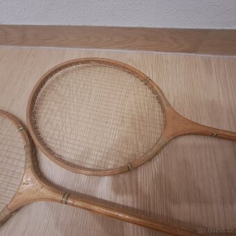 Retro Badmintonové rakety FAVORIT - 2 kusy - 6