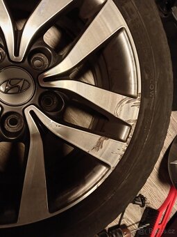 Originál ALU kola Hyundai i30 R16 - 6