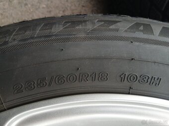 Prodám sadu Orig ALU kol Mercedes 235/60R18 zimní - 6
