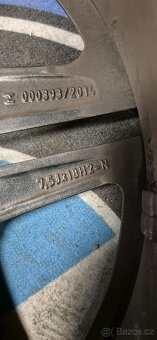 Alu kola mercedes AMG originální. 18" x 7,5J ET 49 - 6