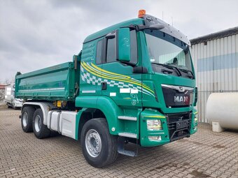 MAN TGS 26.460 6x4 třístranný sklápěč Bordmatic - 6