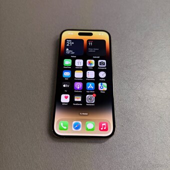 iPhone 14 Pro 128GB gold, jako nový, záruka rok - 6