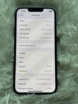 iPhone 13 Pro – 128 GB, 100% baterie - 6