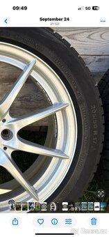 4x alu kola 17" se zimními pneu Continental 205/50 R17 - 6