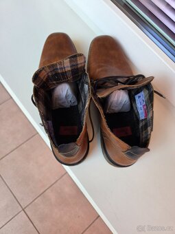 Kotníkové boty Rieker - hnědá - 6