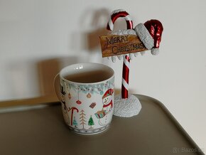Vánoce hrnek sněhulák - 6