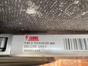 Markýza Fiama F45 S Titanium 400 cm - 6