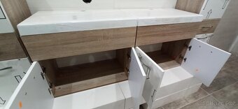 2x Skříňka s umyvadlem-nové - 6