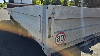 7.5t Iveco 6.5m spaní nové pneu+alu bočnice valník Eurocargo - 6