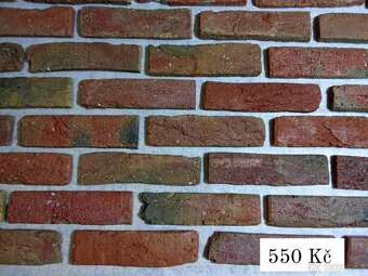 Cihlové obkladové pásky z právních cihly 256,52 - 6