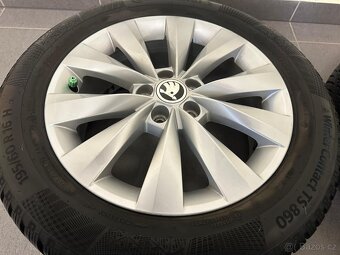 Originální alu kola Škoda a pneu CONTINENTAL - 6