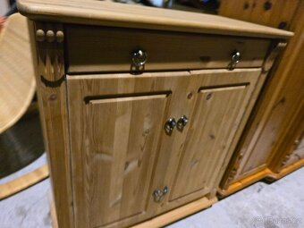 Komoda Botník Dřevo 39x80 výšká 93  cm - 6