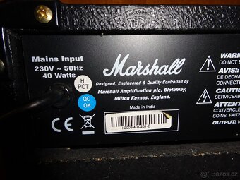 Kytarové kombo MARSHALL MG-10CD - 6