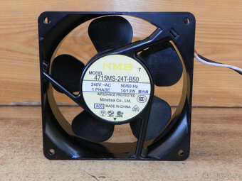 10x axiální ventilátor NMB-MAT 4715MS, 240 VAC - 6