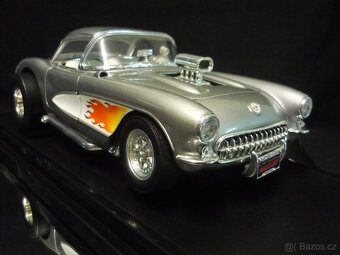 Chevrolet Corvette 1957 Gasser Road Signature 1/18 - 6