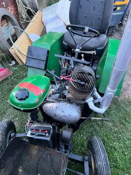 Malotraktor domácí výroby - 6