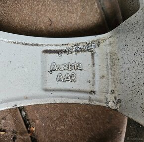 JEDEN kus Original Alu kolo R 17" 5x112 - 6