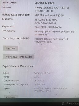AiO Lenovo C260 (typ 1060) 19'' - 6