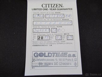 Pánské Citizen Eco-Drive  Edice Tony Charouz - 6