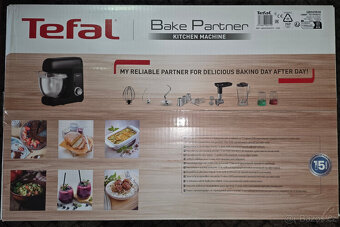 Černý kuchyňský robot Tefal Bake Partner NOVÝ - 6